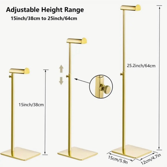 Gold/Silver Handbag Display Stand - Picture 5 of 6